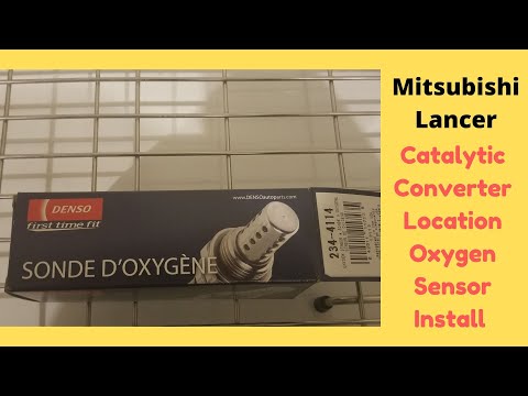 Oxygen Sensor (O2 Sensor) Install | Mitsubishi Lancer | Sensor on Catalytic Converter