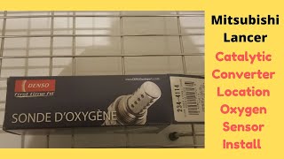 Oxygen Sensor (O2 Sensor) Install | Mitsubishi Lancer | Sensor on Catalytic Converter
