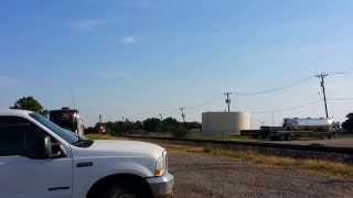 preview picture of video 'Supper In Grandview, 8-14-2014, UP Freight & Coal Train'