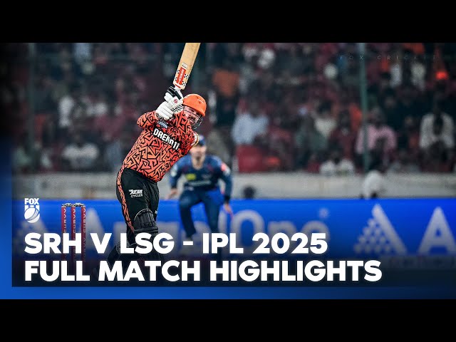 Aussies star ⭐️ Sunrisers Hyderabad v Lucknow Super Giants I Match Highlights I IPL I Fox Cricket