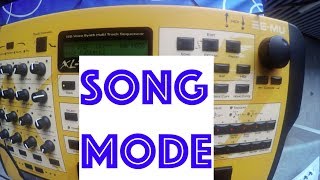 Video thumbnail for E-mu XL-7 Command station - Song mode by Hank V