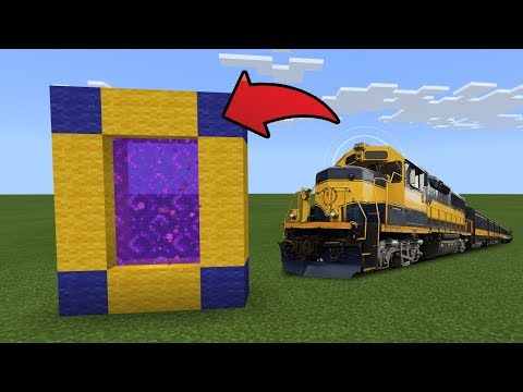 Insane Trick to Transport Anywhere in MCPE