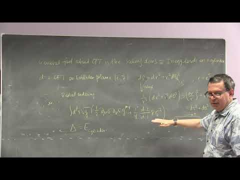 Igor Klebanov (Princeton University): Large N Theories - Lecture 3