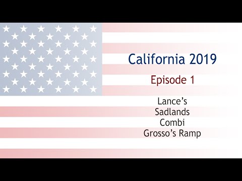 California Skate Trip 2019: Episode 1 - The Search for Lance Mountain + Grosso's Ramp (Vans HQ)