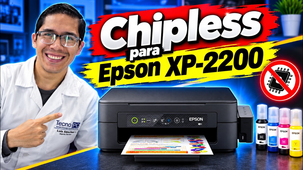 Chipless para Epson XP-2200