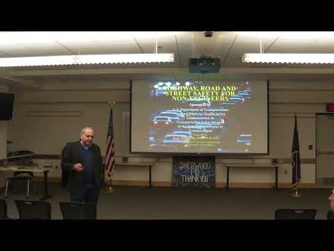 Community Traffic Safety Presentation at Sherwood Police Department