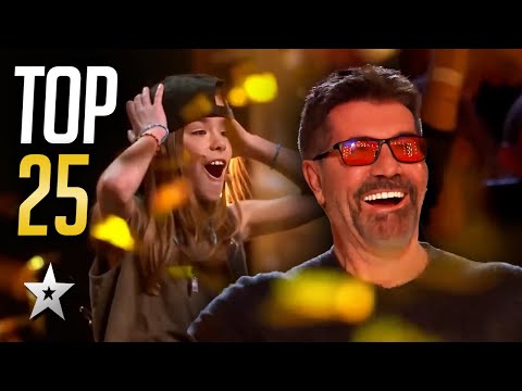 TOP 25 Auditions Of 2025 From Britain's Got Talent & America's Got Talent