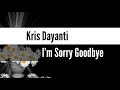 Kris Dayanti - I'm Sorry Goodbye (lirik)