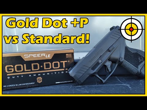 Ammo Quest 9mm: Speer Gold Dot 124 grain tested in ballistic gelatin test review