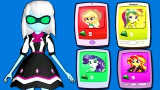 Equestria Girls Little Pony Kids Games | Transforms Friendship Quests in School Gameplay Video