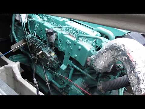 船ネットよりヤマハＦＲ３４のボルボエンジンTAMD-71始動確認