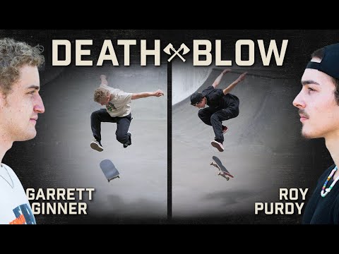 Roy Purdy’s Double Heelflip Vs. Garrett Ginner’s Late Tre Flip | DEATH BLOW