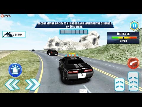 Real Police Car Chase Robot Transforming - Android Gameplay FHD #2