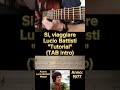 Si, viaggiare Lucio Battisti "Tutorial chitarra" (TAB intro) #lezionidichitarra #tutorialchitarra