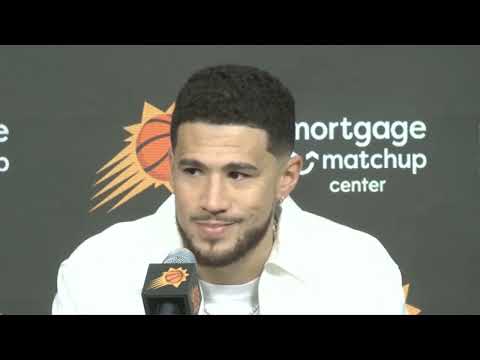 Devin Booker PostGame Interview | New York Knicks vs Phoenix Suns
