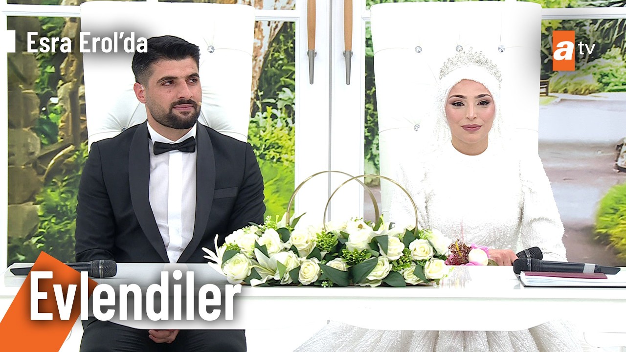 Asiye ve İbrahim'in nikah töreni canlı yayında kıyıldı - Esra Erol'da 9 Ekim 2026