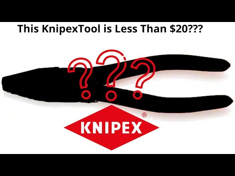 KNIPEX kombinuotos replės video