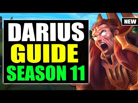 HOW TO PLAY DARIUS TOP SEASON 11 | Darius Gameplay Guide S11 (Best Build, Runes, Playstyle)