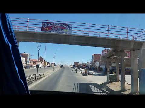 Por la carretera Oruro - La Paz, pasando por Sica Sica