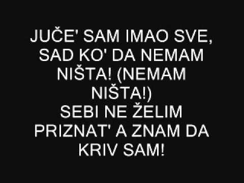 Klijent & Jala ft. Smayla - Kao Da Nemam Ništa lyrics