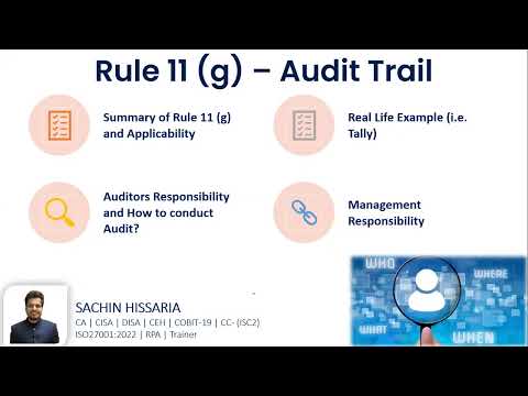 How to make career in IT Audit Special video for CA CA Students Sachin Hissaria