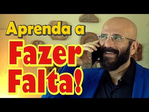 APRENDA A FAZER FALTA! | Marcos Lacerda