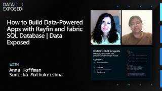 How to Build Data-Powered Apps with Rayfin and Fabric SQL Database | Data Exposed