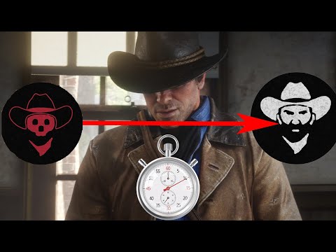 How quickly can Arthur go from Low Honor to High Honor in Red Dead Redemption 2?