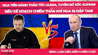 Nga tiến đánh thần tốc Uleda, tuyên bố sốc Kupian! Siêu kế hoạch chiếm thần khí Nga bị đập tan!