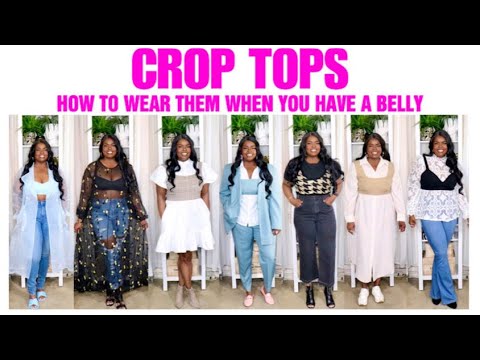 YouTube video about: How to wear crop tops plus size?