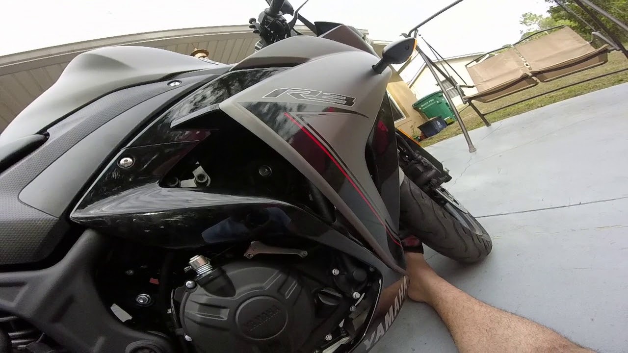 2016 Yamaha R3 leaking coolant