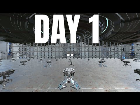 How A 8,532 Hour Solo Claimed UFO Cave On Day 1 - Ark PVP