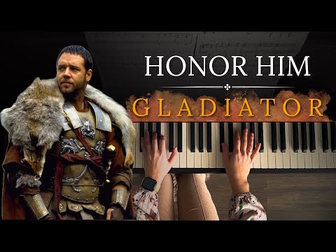 Honor Him - GLADIATOR | Piano Cover + Sheet Music