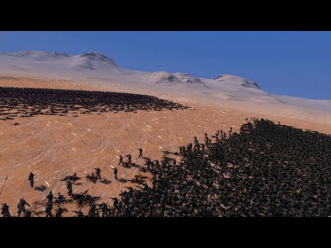 5000 Modern Soldiers Vs 5000 Archers Ultimate Epic Battle Simulator UEBS | Modern Vs Medieval Army