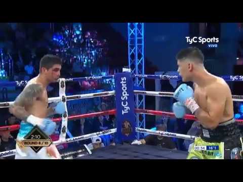 Impresionante KO de Barrionuevo sobre Verón