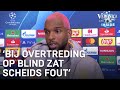 Ajax-supporter Babel: 'Scheids zat fout bij overtreding op Blind' | CHAMPIONS LEAGUE