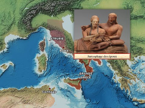 La civilisation étrusque et l'ascension de Rome (750 - 272 av JC)
