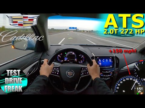 Thumbnail for 2014 Cadillac ATS 2.0T RWD Performance 272 HP TOP SPEED AUTOBAHN DRIVE POV by Cadillac
