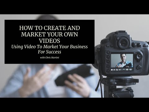 HOW TO CREATE & MARKET YOUR OWN VIDEOS with Chris Martini - OTTICO LAB