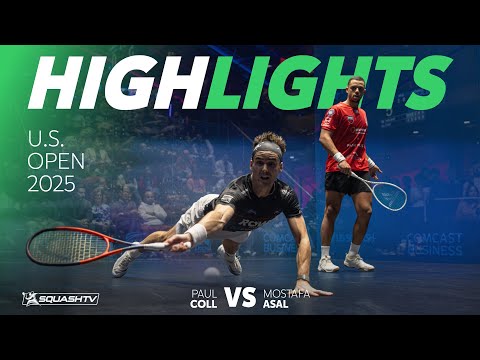 🇪🇬 Asal v Coll 🇳🇿 | U.S. Open 2025 | FINAL HIGHLIGHTS