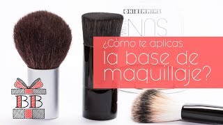 5 maneras de aplicar la base de maquillaje para que quede perfecta