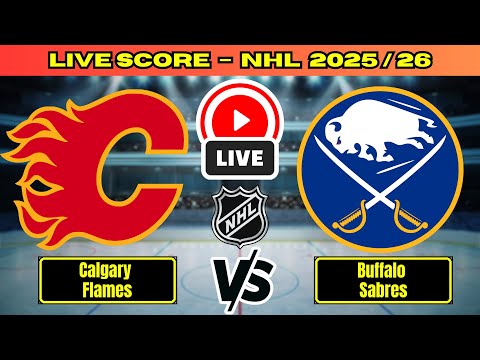 🔴 Calgary Flames vs Buffalo Sabres | NHL PLAY BY PLAY | Live Score Update December 8
