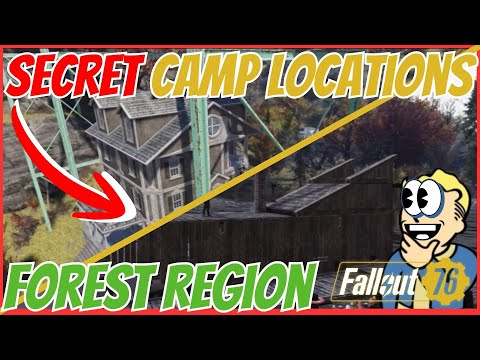 Fallout 76: Top 3 Secret C.A.M.P. Spots in the Forest You NEED to See