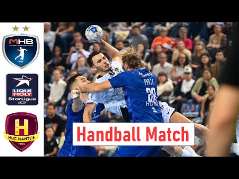 Montpellier Vs HBC Nantes Handball Match LNH Starligue 2025