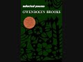 We Real Cool Gwendolyn Brooks Audiobook - Du Bon Mot We Real Cool Gwendolyn Brooks Audiobook