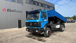 Mercedes-Benz SK 1824 (4X4 / V6 / LAMES / GRAND PONT / STEEL SUSP. / BOITE MAN dump truck | Image 4 - Autoline