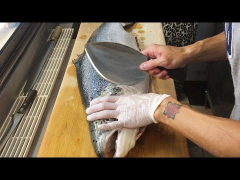 How to Fillet a Salmon for Sashimi