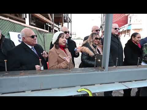 Union City School Beam Signing