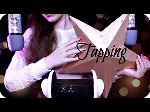 ASMR Pure Tapping (NO TALKING) Varied Vinyl, Cork, Wood, Shower Mat, Beeswax, Glass, Book + 2 Hours