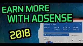 Earn More With Adsense | Earn More Money With Adsense | 2019 #Adsense